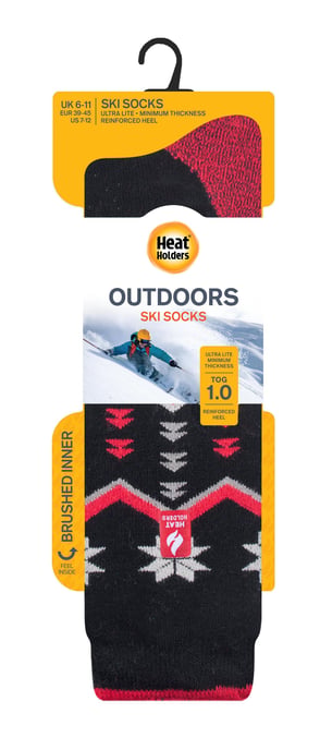HEAT HOLDERS LITE - Calcetines Térmicos de Esquí Funky Ultra Finos para Mujer - Image 2