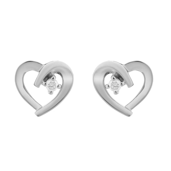 Orphelia 'Mera' Women's 925 Sterling Silver Stud Earrings - Silver zo-7370 - Image 1