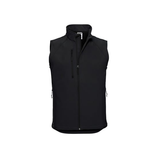 Russell Mens Softshell Gilet (Black) - Image 1