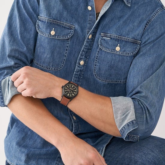 Fossil Defender Men's Brown Watch FS5978