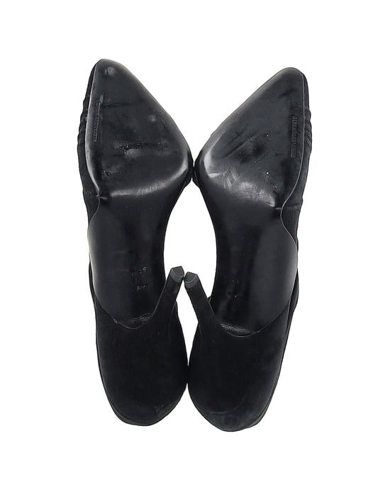 Alexander Wang Marcelia Runway Pumps in Black Suede - Image 5