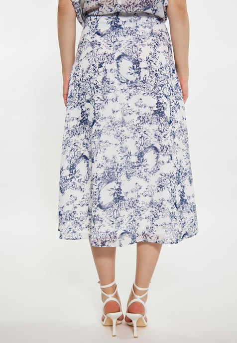 Dreimaster Skirt women marine white - Image 4