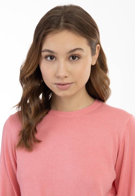 Mymo Knitted pullover women pink - Image 5