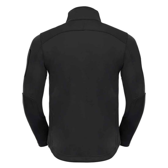 Russell Mens Sports Soft Shell Jacket (Black) - Image 2