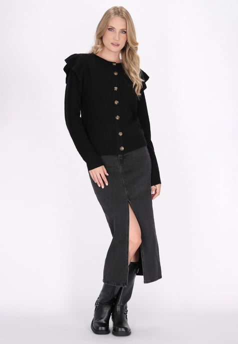 Dreimaster Cardigan women black - Image 2