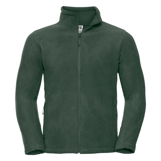 Russell Mens Full Zip Outdoor Fleece Jacket (Bottle Green) - Image 1