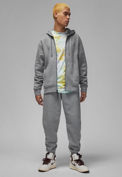 Chándal de forro polar en gris Jordan Brooklyn de Nike para hombre - Image 1