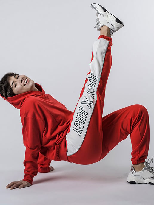 Juicy Couture Pantalones Track de mujer rojo - Image 1
