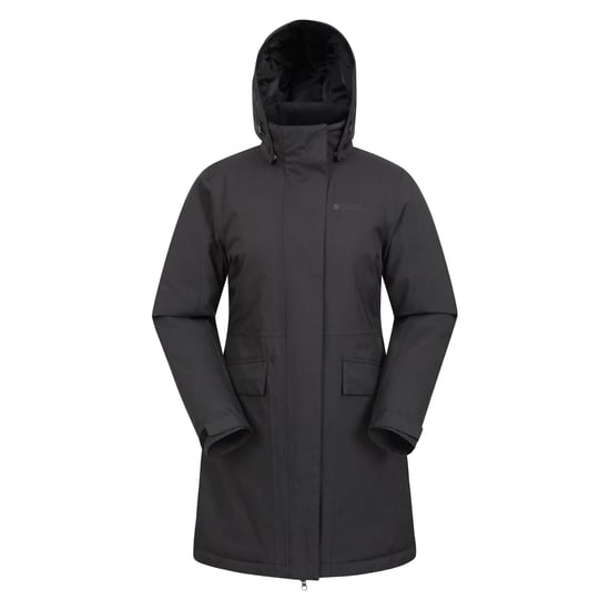 Mountain Warehouse Womens/Ladies Rain On Waterproof Padded Jacket (Black) - Image 1