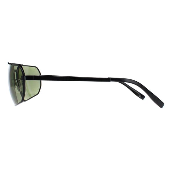 Serengeti Rectángulo Hombre Negro Brillante Capa Transparente Mineral Polarizado 555nm Verde Hinkley - Image 2
