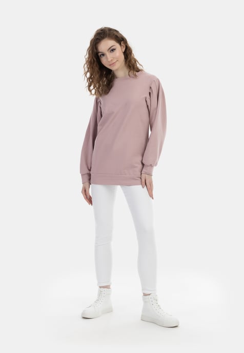 Mymo Sweatshirt women old pink - Image 2