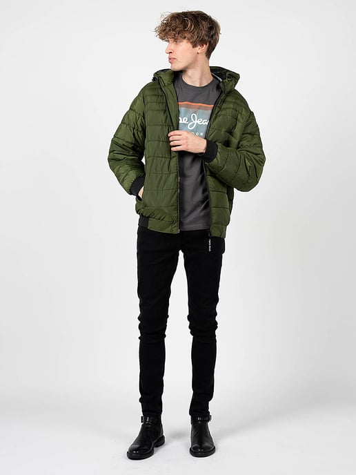 Pepe Jeans Chaqueta James de hombre de color verde - Image 5