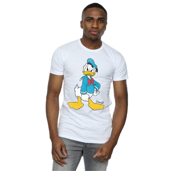 Disney Mens Donald Duck Angry T-Shirt (White)