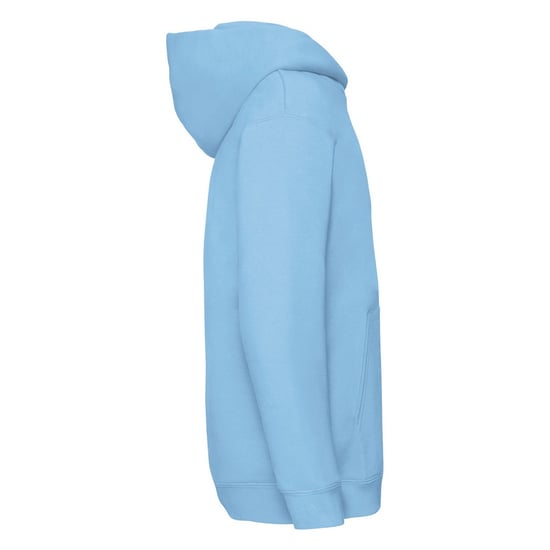 Fruit of the Loom Childrens/Kids Premium Hooded Sweatshirt (Sky Blue) - Image 3