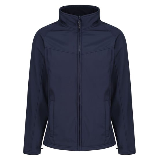 Regatta Mens Uproar Soft Shell Jacket (Navy) - Image 1