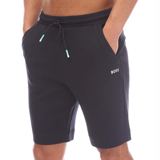 Men's Boss Headlo 1 Sweat Shorts in Navy