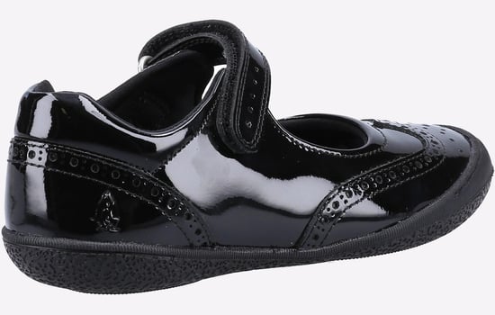 Hush Puppies Rina Girls School Shoe Patent Junior - Image 3