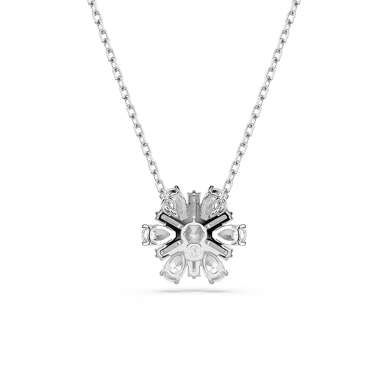 Swarovski 'Idyllia' Women's Base Metal Necklace - Silver 5691484 - Image 4