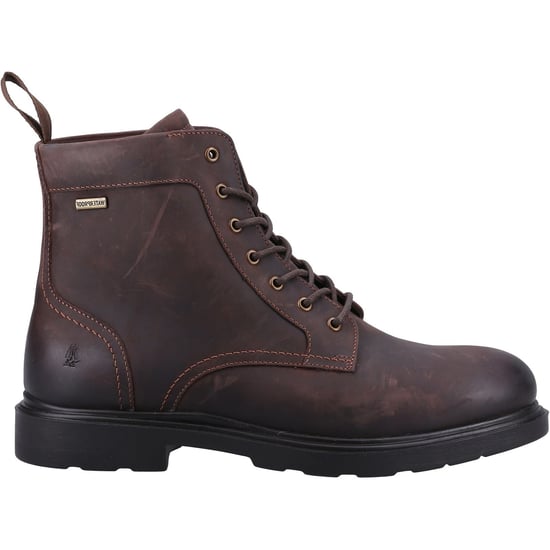 Hush Puppies Porter Leather Men's Brown Boots - Image 4