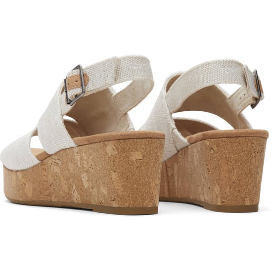 TOMS Claudine Nylon Women's Natural Wedges - Image 2