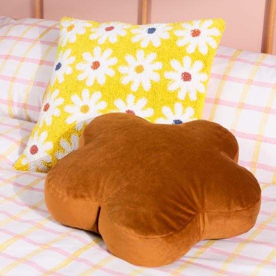 Cojín de poliéster trenzado con relleno de Heya Home Daisy - Image 5