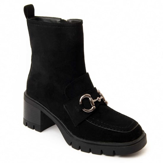 Montevita Heel Ankle Boot Vareli In Black