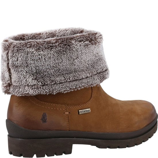 Hush Puppies Womens/Ladies Alice Ankle Boots (Camel) - Image 2