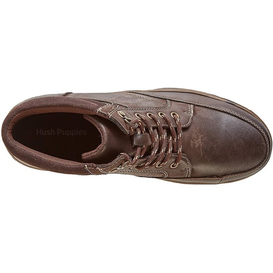 Hush Puppies Mens Grover Leather Boots (Brown) - Image 4