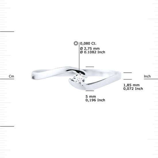 DIADEMA - Ring - Diamond - White Gold