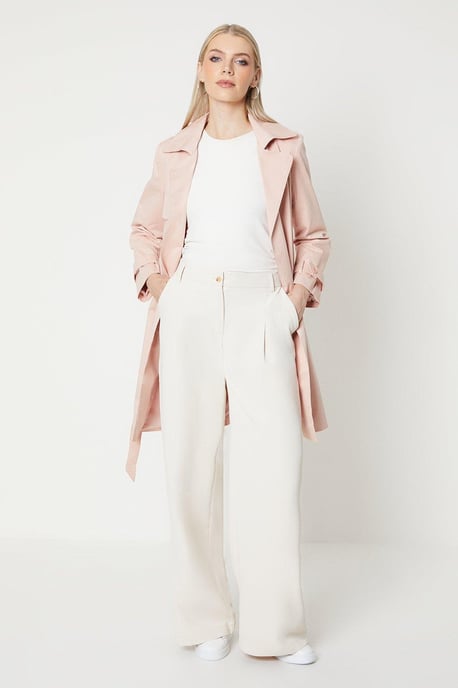 Premium Belted Trench Coat