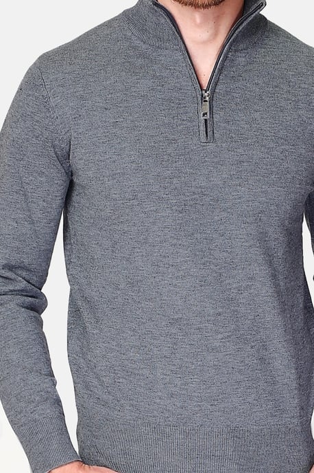 GB - William de Faye - Short zip - Dark Gray - Image 3