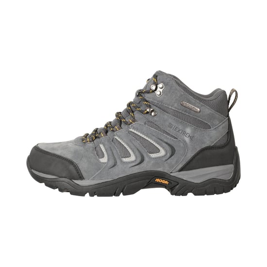 Mountain Warehouse Mens Aspect Extreme Wolverine Suede IsoGrip Walking Boots (Grey) - Image 3