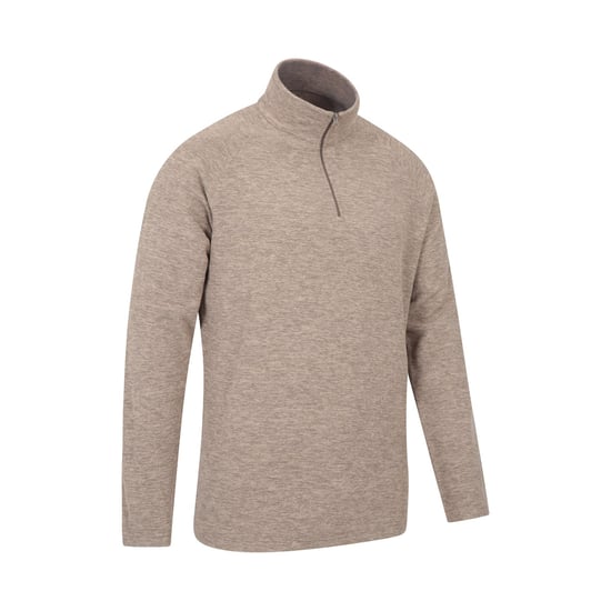 Mountain Warehouse Mens Snowdon II Fleece Top (Light Brown)
