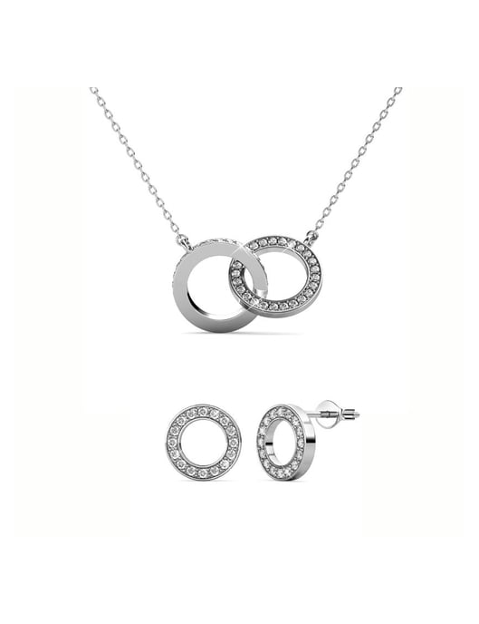 Conjuntos Ophir - Plata y Cristal - Image 1