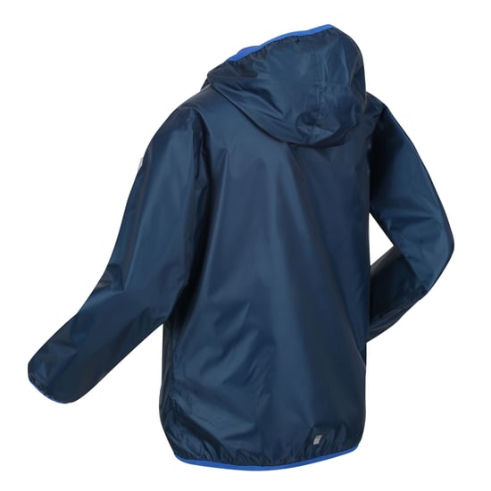 Regatta Great Outdoors Childrens/Kids Lever II Packaway Rain Jacket (Moonlight Denim)