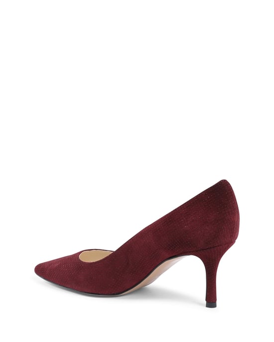 19V69 Italia Womens Pump INES65 Bordeaux Bot. Fabric