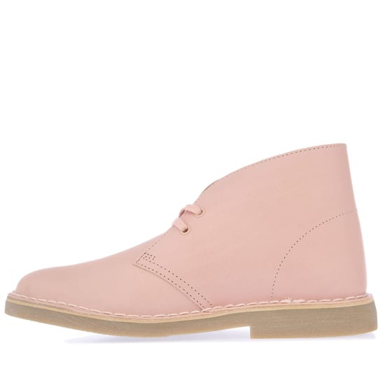 Botas Clarks Originals Desert Boot 2 de piel para mujer en rosa - Image 5