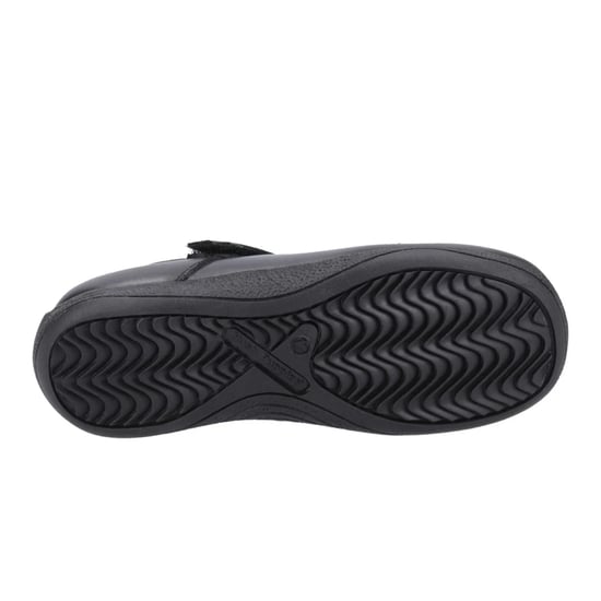 Hush Puppies Girls Christina Leather School Shoes (Black) - Image 5
