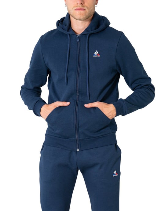 Sudadera azul Le Coq Sportif Ess Fz Hoody N°3 M - Image 1