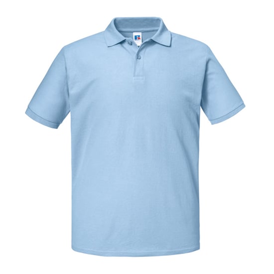 Russell Mens Authentic Eco Polo Shirt (Sky) - Image 1