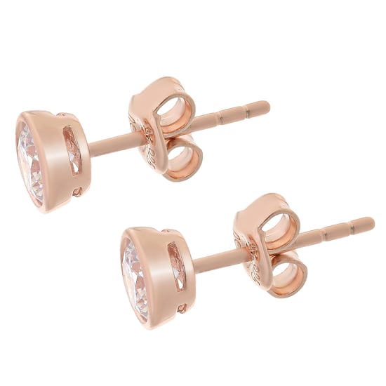Orphelia Women's 925 Sterling Silver Stud Earrings - Rose ZO-6079/1 - Image 3
