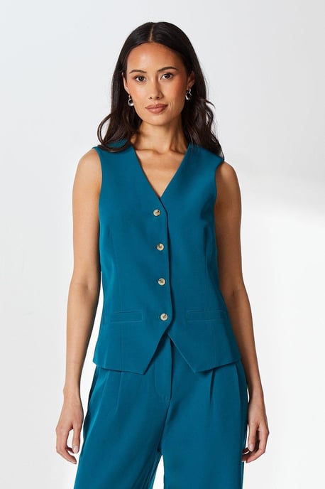 Button Down Waistcoat - Image 1