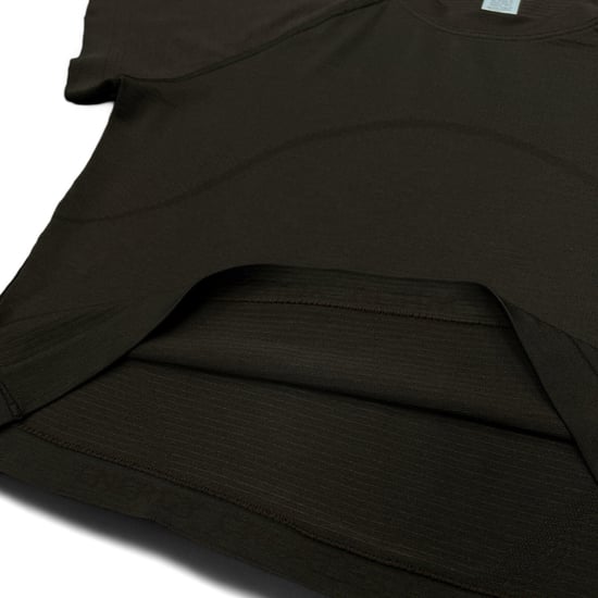 Lululemon Women's Swiftly Tech Cropped Short-Sleeve T-Shirt 2.0 in Espresso Dark Brown