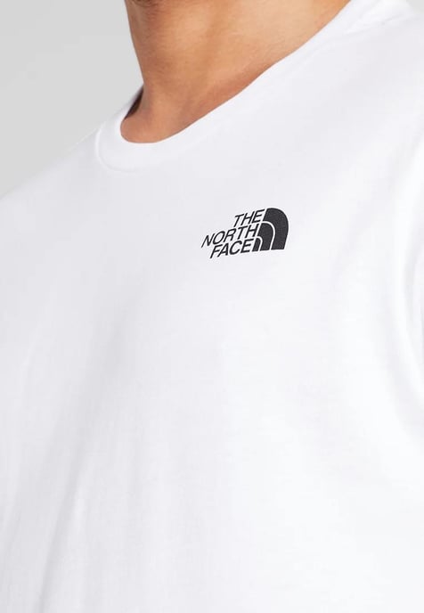 Camiseta The North Face SS Simple Dome Blanco Hombre - Image 3