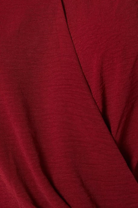 Long Sleeve Wrap Top - Image 5