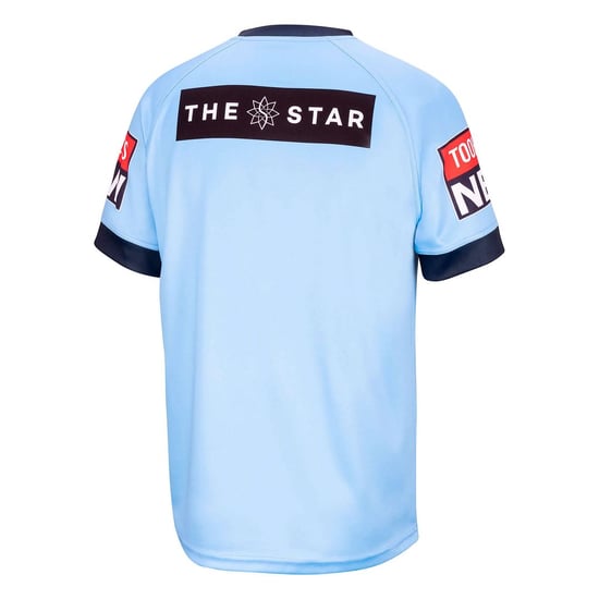 Puma NSW Blues Replica Jersey Short Sleeve Blue Womens Rugby T-Shirt 766223 01
