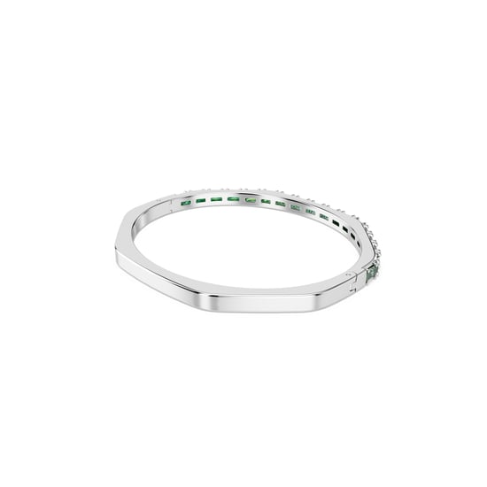 Swarovski 'Matrix Baguette' Women's Base Metal Bracelet - Silver 5705785 - Image 5