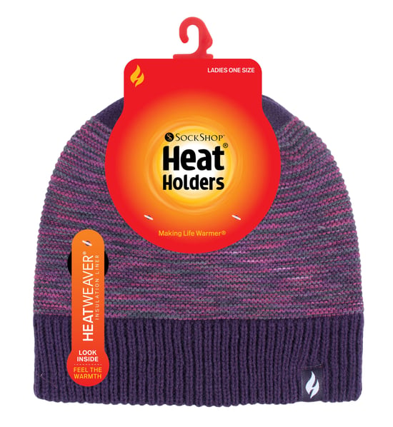 SOPORTADORES DE CALOR - Gorro térmico de punto para mujer en invierno - Image 2