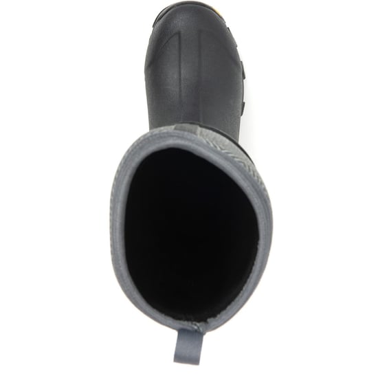 Muck Boots Arctic Ice Tall Rubber Black/Grey Geometric Wellington Boots - Image 6