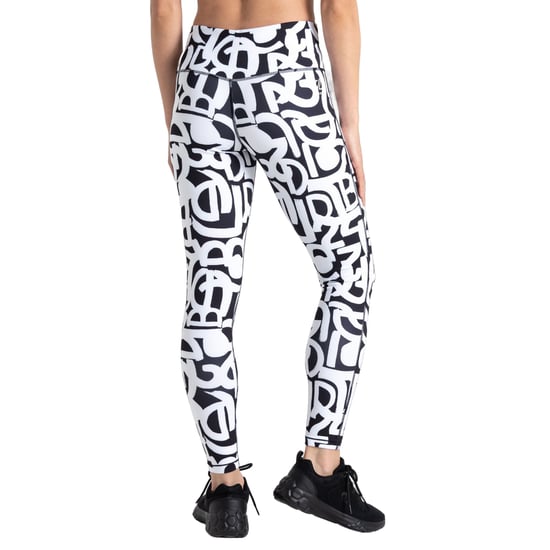Dare 2B Womens/Ladies Influential Graffiti Leggings (Black/White)